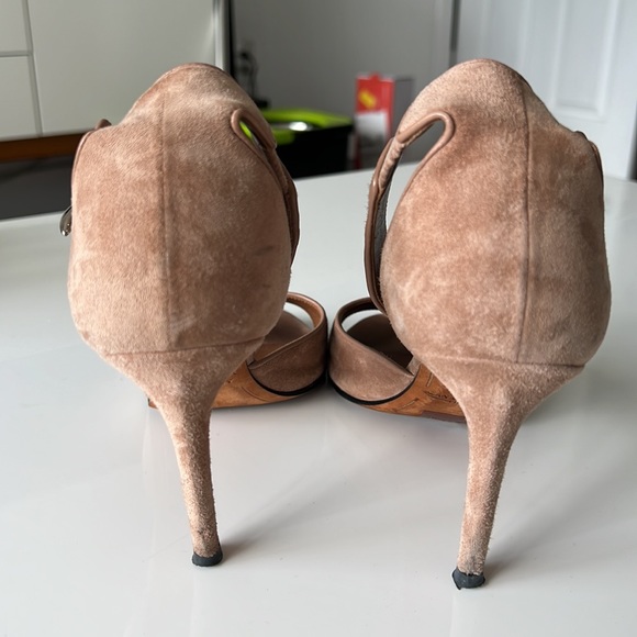 Givenchy Shark Suede Heels - Picture 2 of 9